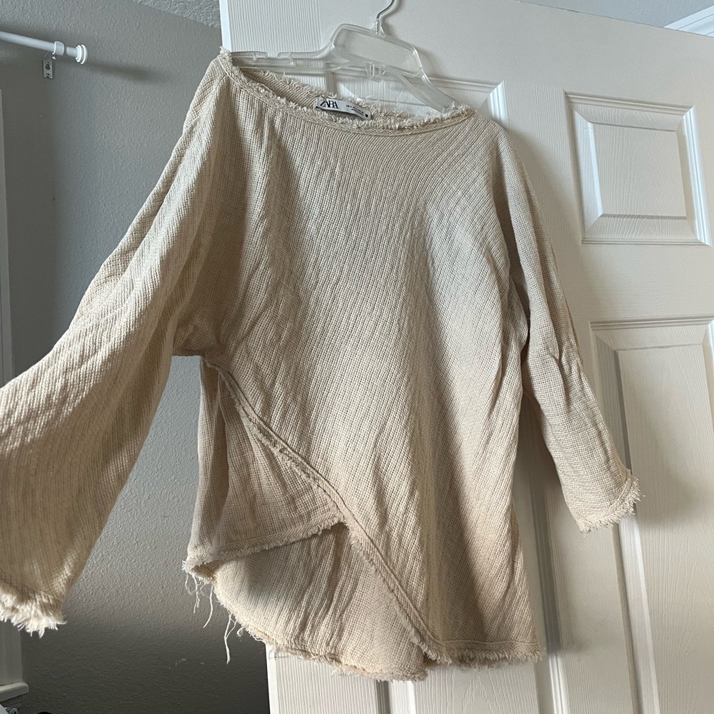 Zara half sleeve top